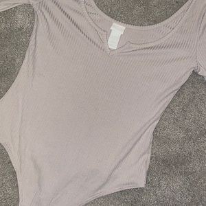 NWOT RUBBED BODYSUIT